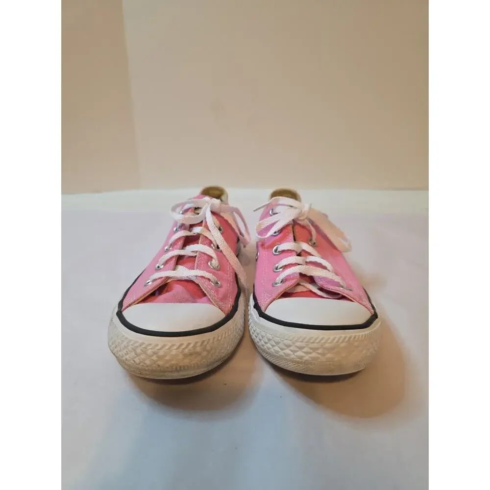 Converse Girls Size 2 Pink Low Top Sneakers